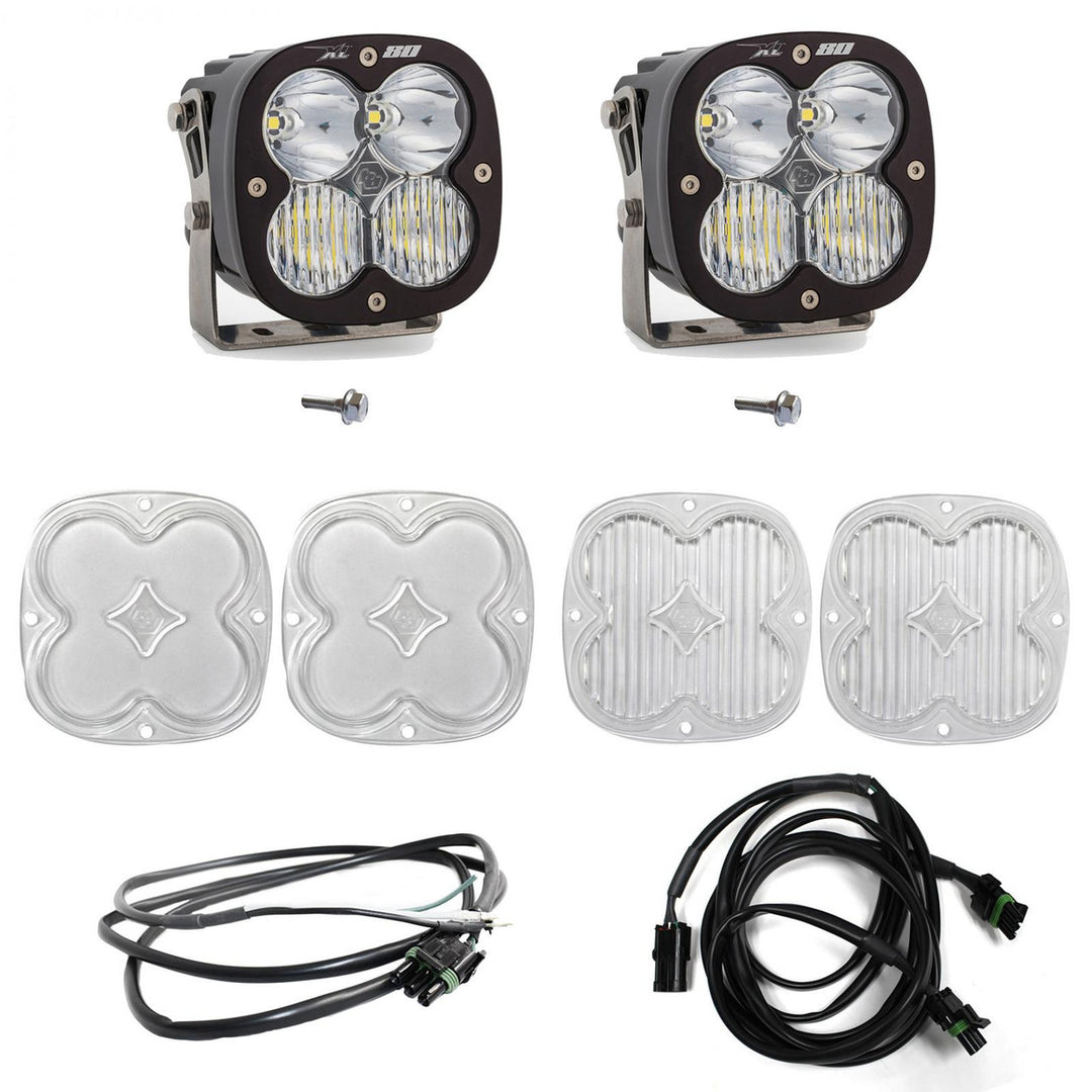 Bronco A Piller Light Kit 21-Up Ford Bronco XL80 D/C w/Upfitter Baja Designs 447751UP