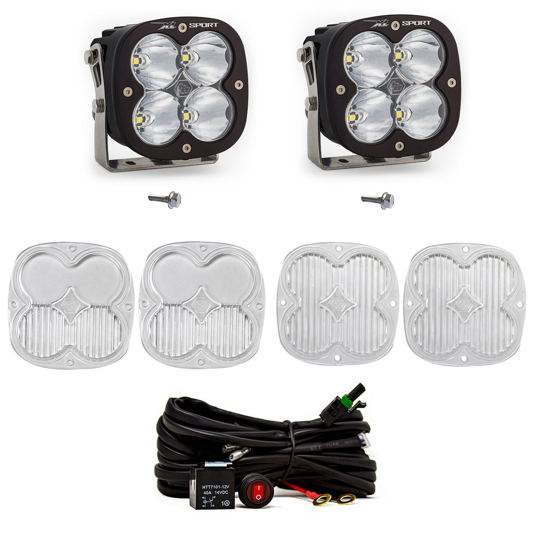 Bronco A Piller Light Kit 21-Up Ford Bronco XL Sport Spot Baja Designs 447753