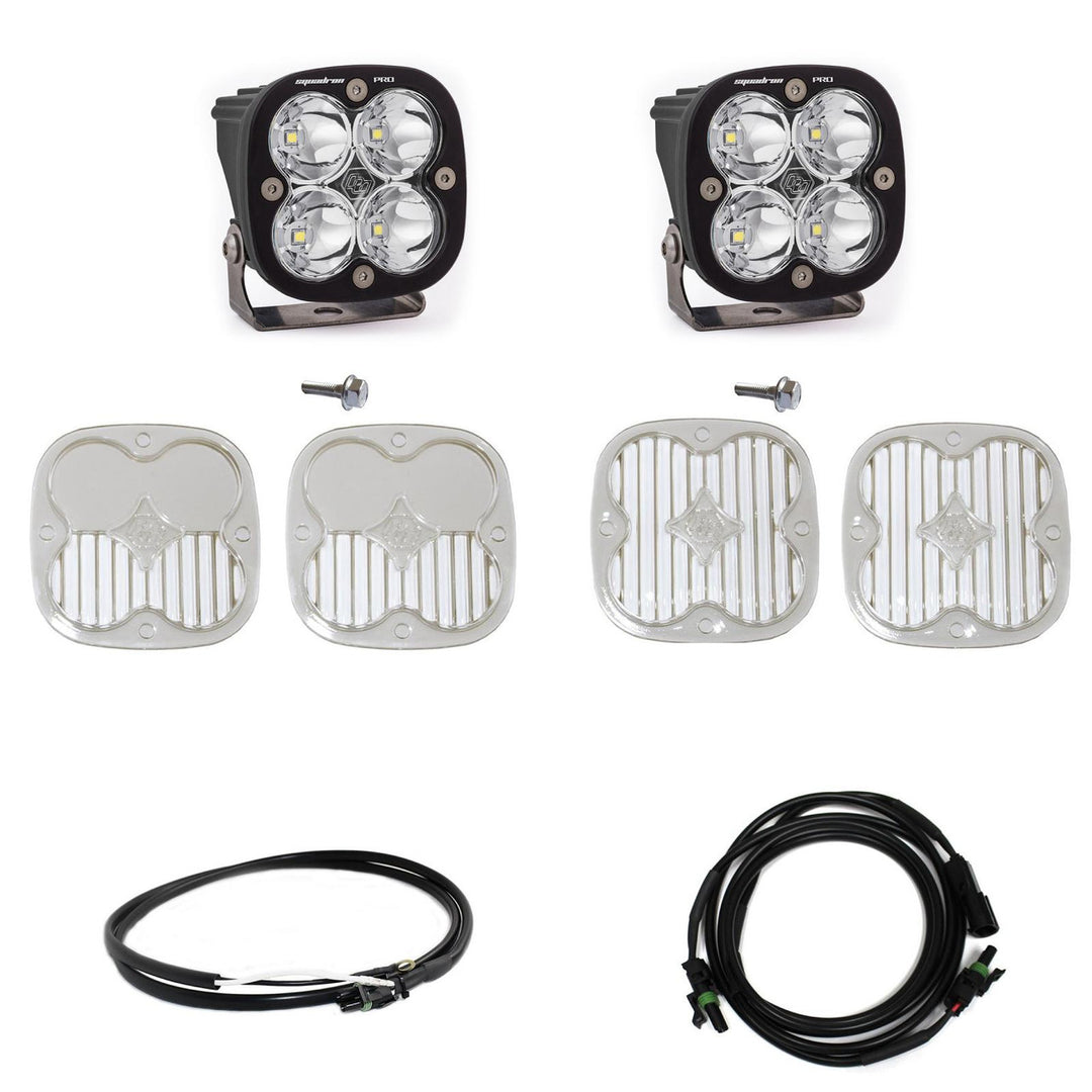Bronco A Piller Light Kit 21-Up Ford Bronco Squadron ProSpot w/Upfitter Baja Designs 447754UP