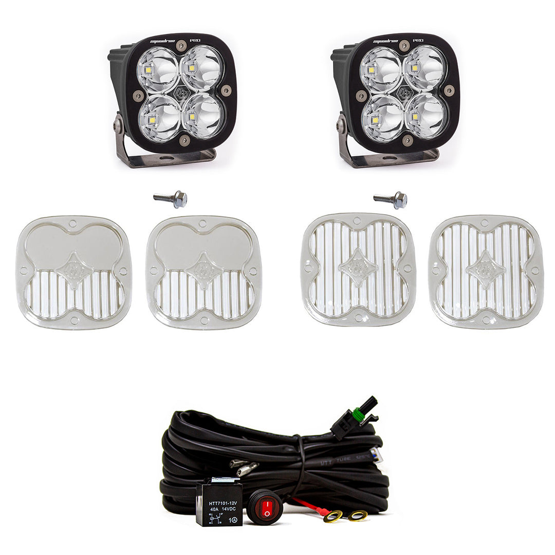 Bronco A Piller Light Kit 21-Up Ford Bronco Squadron Pro Spotr Baja Designs 447754