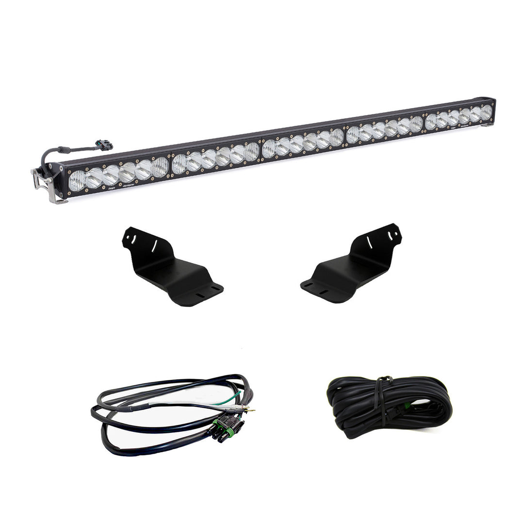 Bronco Roof Light Bar Kit 21-Up Ford Bronco 50 Onx6+ w/Upfitter Baja Designs 447757UP