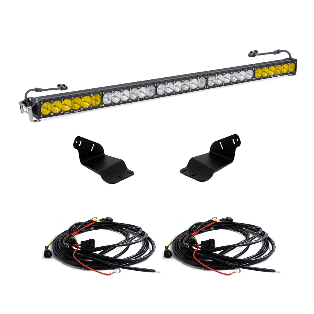 Bronco Roof Light Bar Kit 21-Up Ford Bronco 50 inch Onx6+ Dual Control Baja Designs 447759