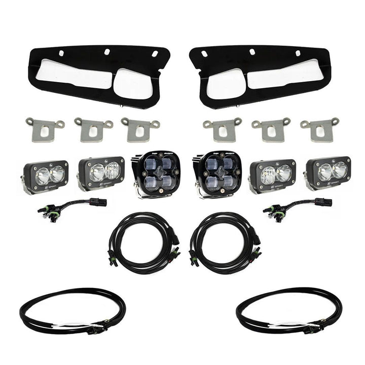 Bronco Clear SAE Fog Pocket Kit 21-Up Ford Bronco w/Upfitter 447761UP