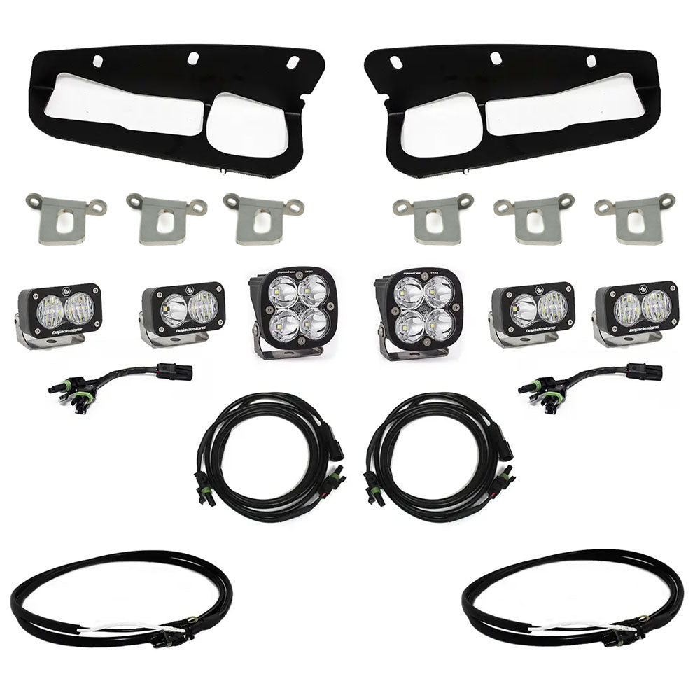 Bronco Fog Pocket Kit 21-Up Ford Bronco Pro w/Upfitter Baja Designs 447763UP