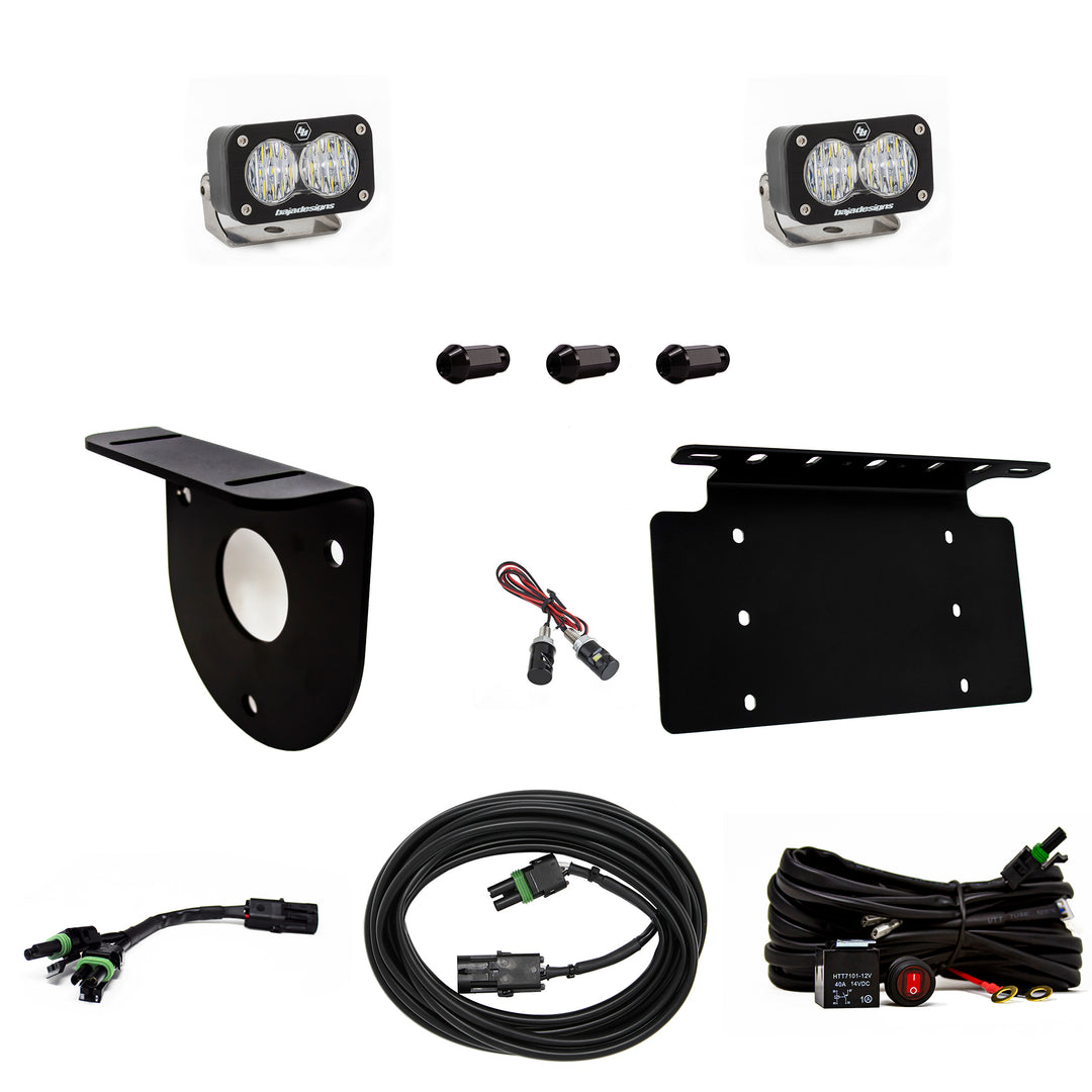 Bronco Dual S2 Sport W/C Reverse Kit w/Lic Plate 21-Up Ford Bronco 447764