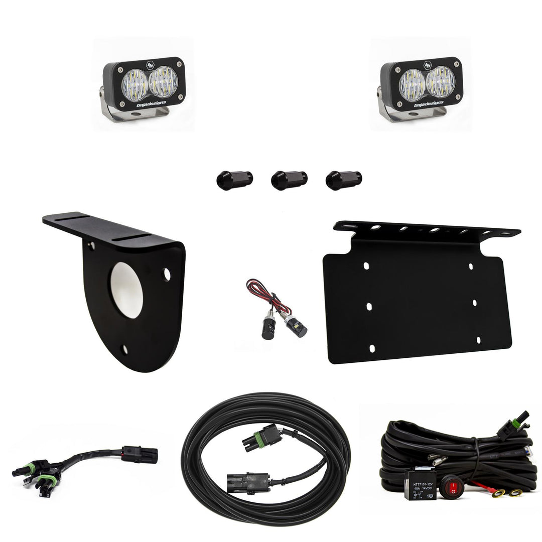 Bronco Dual S2 Sport W/C Reverse Kit w/Lic Plate 21-Up Ford Bronco Baja Designs 447764