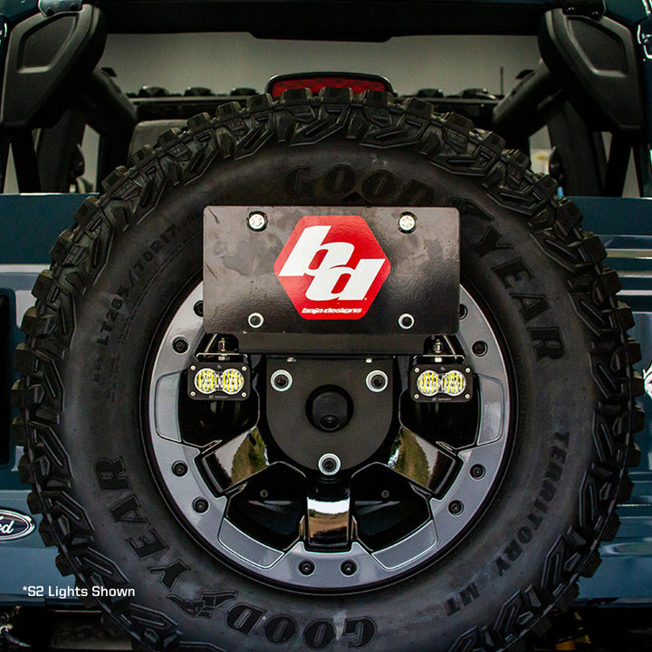 Ford Bronco Dual S1 W/C Reverse Kit w/Lic Plate