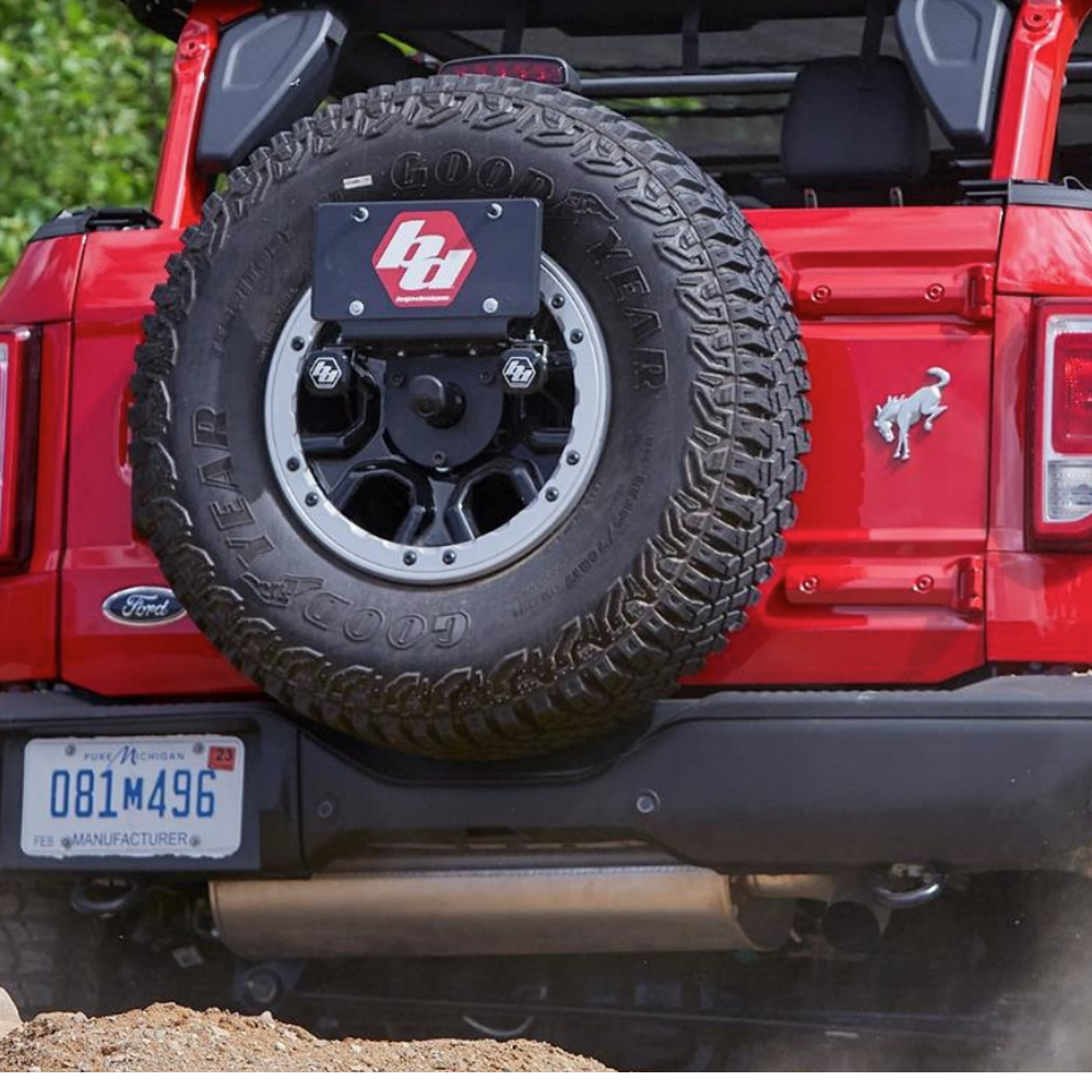 Ford Bronco Dual S1 W/C Reverse Kit w/Lic Plate Baja Designs 447765