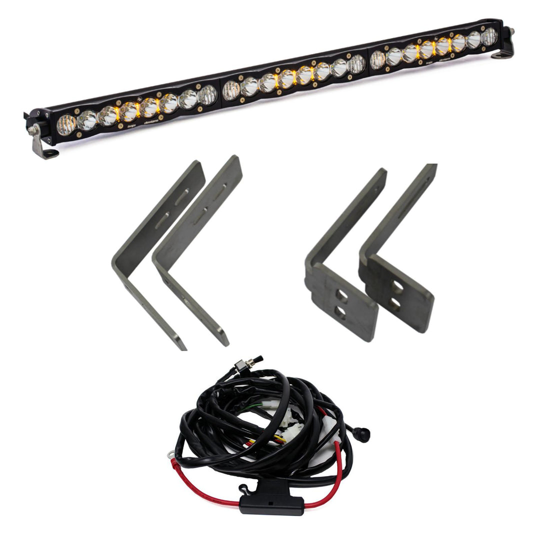 Ford Super Duty (11-16) S8 30 inch Grille Mount Kit Baja Designs 447792