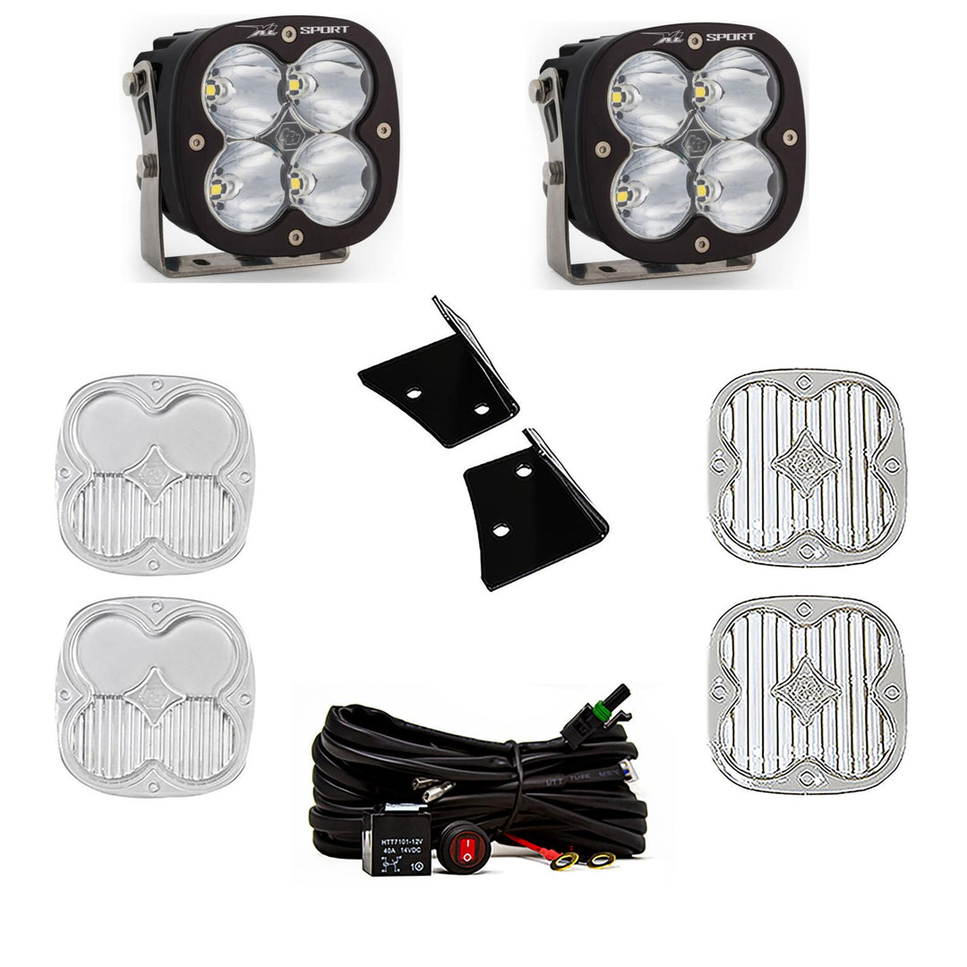 Jeep JK XL Sport Spot A-Pillar Kit Baja Designs 447798