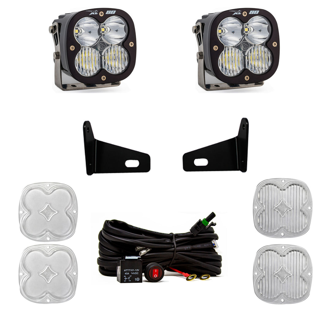 XL80 A-Pillar Kit 17-22 Maverick X3 Driving/Combo Clear 447804