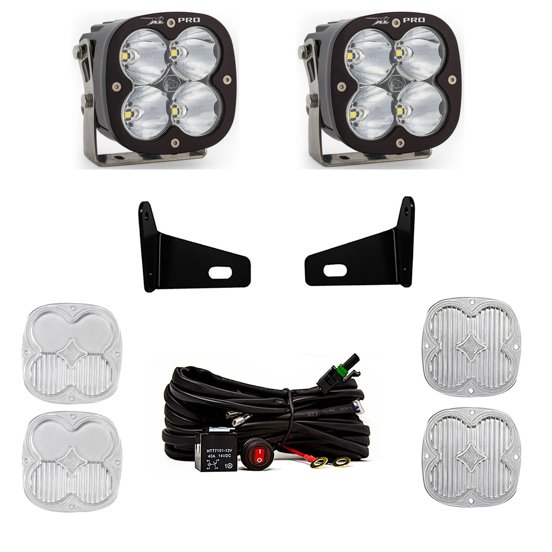 XL Pro A-Pillar Kit 17-22 Maverick X3 Driving/Combo Clear 447805