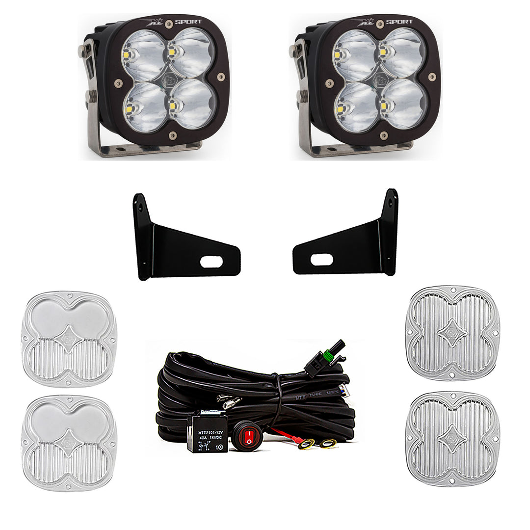 XL Sport A-Pillar Kit 17-22 Maverick X3 Driving/Combo Clear 447806