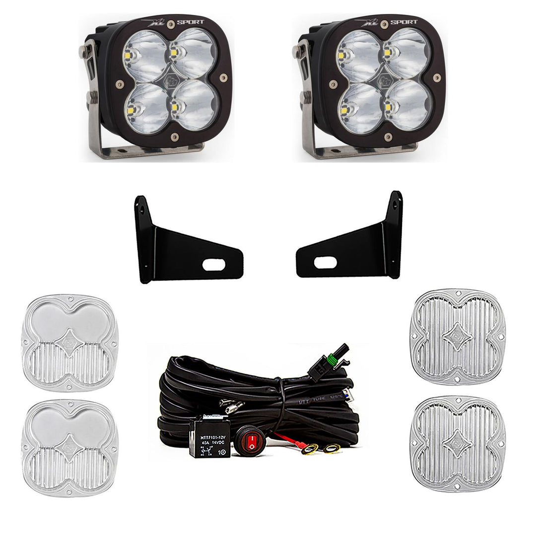 XL Sport A-Pillar Kit 17-22 Maverick X3 Driving/Combo Clear Baja Designs 447806