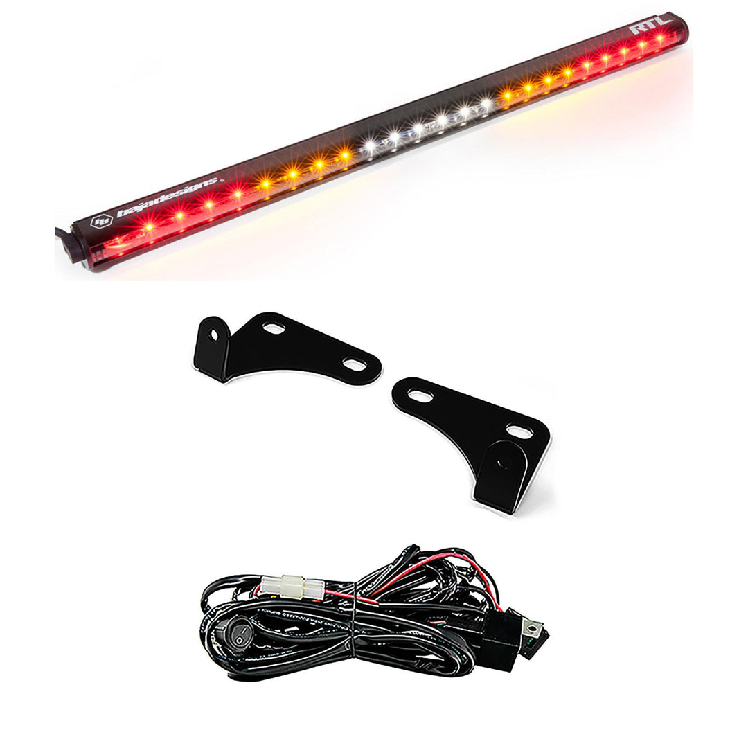 Polaris RZR 15-18 2 Seat 30 Inch RTL-S Rear Light Bar with Bracket Kit Baja Designs 447812