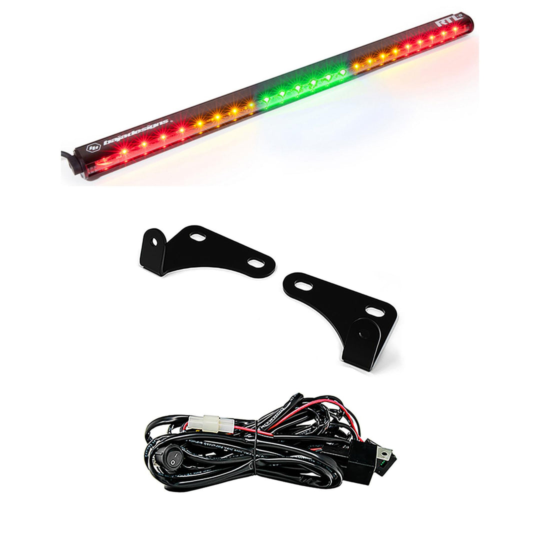 Polaris RZR 15-18 2 Seat 30 Inch RTL-G Rear Light Bar with Bracket Kit 447814