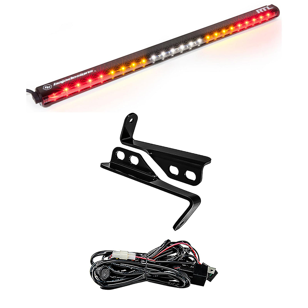 Polaris RZR 15-18 4 Seat 30 Inch RTL-S Rear Light Bar with Bracket Kit Baja Designs 447816