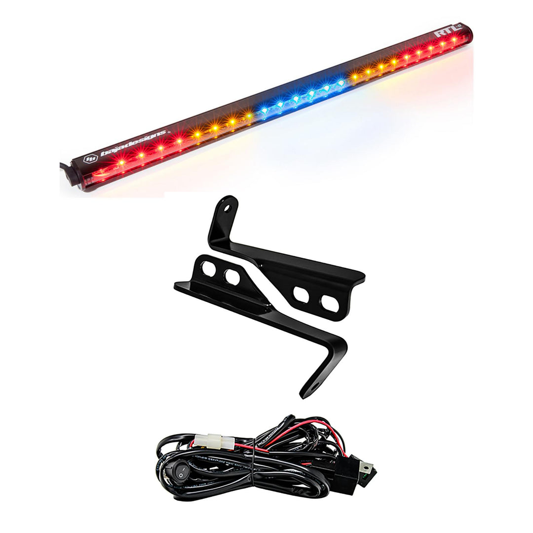Polaris RZR 15-18 4 Seat 30 Inch RTL-B Rear Light Bar with Bracket Kit Baja Designs 447818