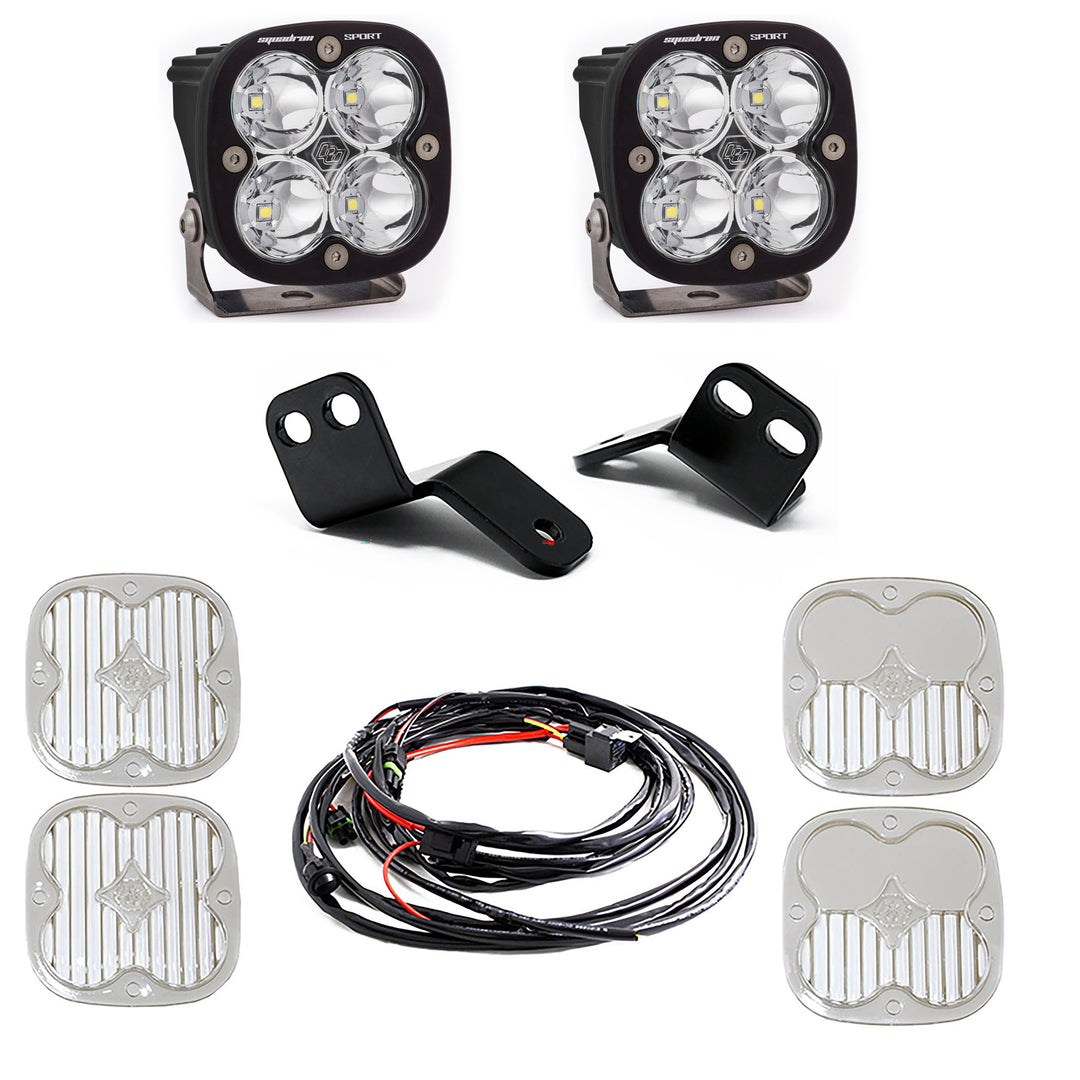Squadron Sport A-Pillar Kit 18-22 Wildcat XX Driving/Combo Clear 447827