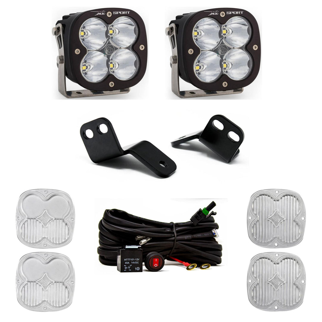 XL Sport A-Pillar Kit 18-22 Wildcat XX Driving/Combo Clear Baja Designs 447829