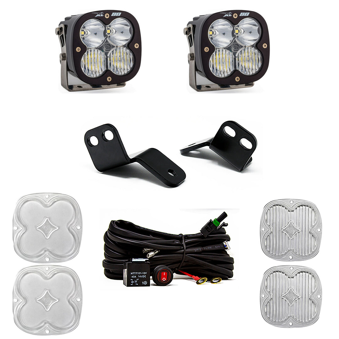 XL80 A-Pillar Kit 18-22 Wildcat XX Driving/Combo Clear 447831