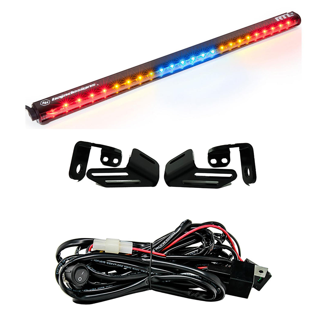RTL 30 inch Rear Tail Light Kit 18 Wildcat XX Blue No Turn Signal Baja Designs 447834