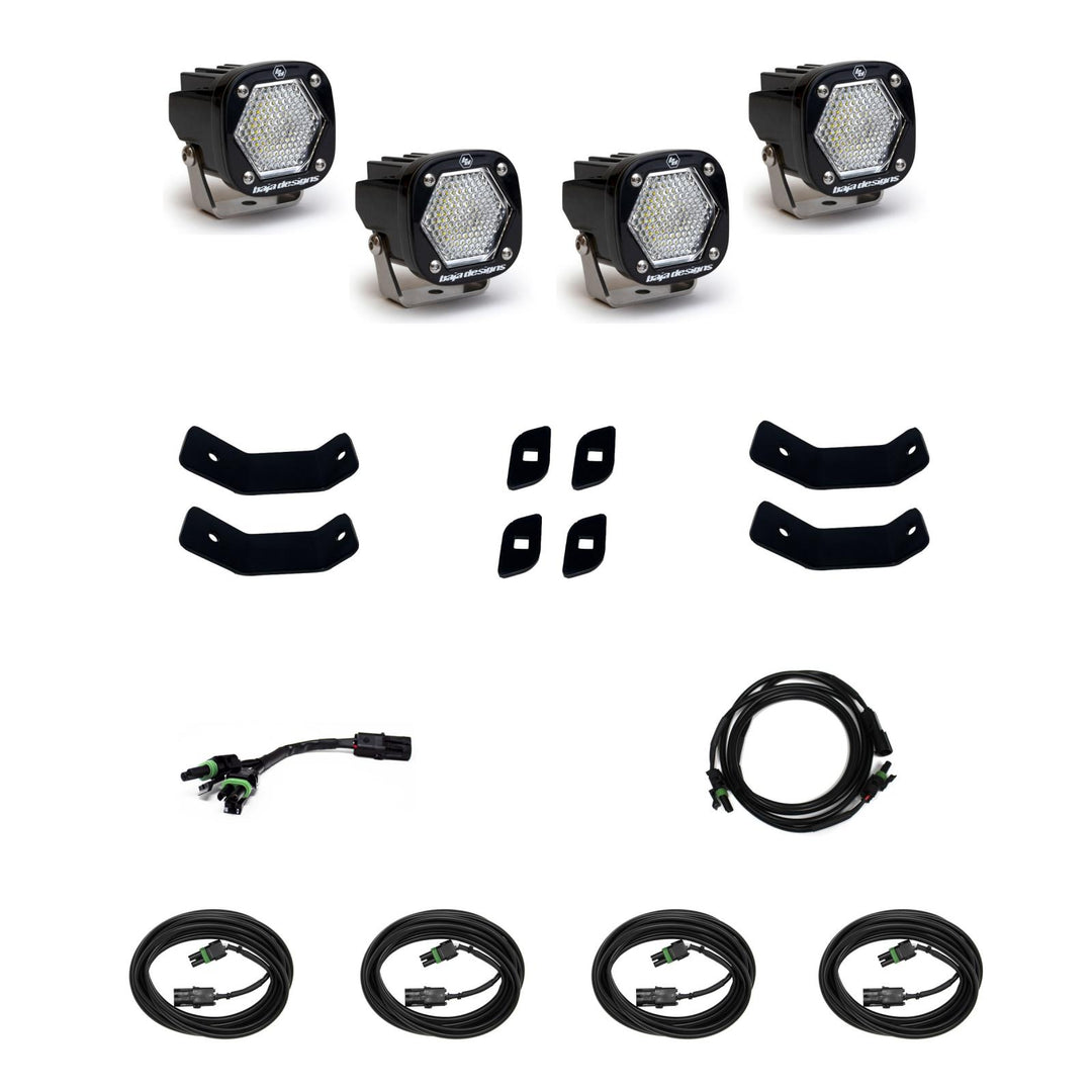 2019-On Mercedes Sprinter Van S1 Roof Rack Rail Kit Baja Designs 447862