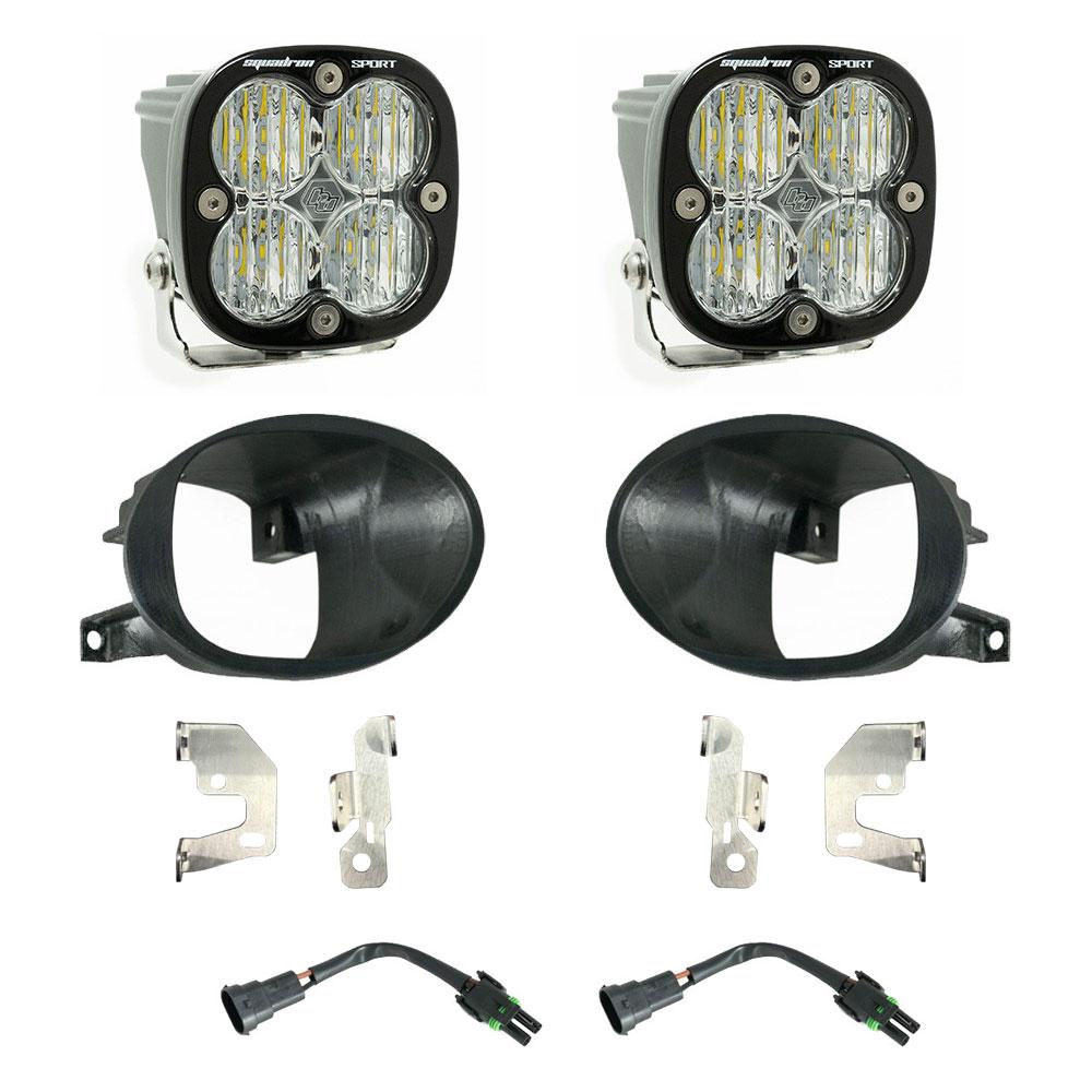 Squadron Sport Fog Pocket Kit 19-24 Sprinter 1500/2500/3500 (Wide Cornering; Clear) 447865