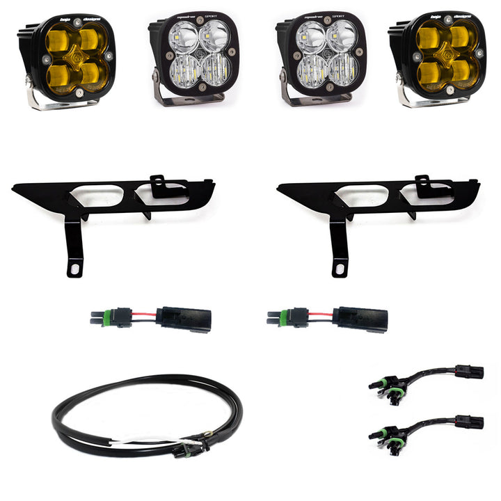 Ford, F150, (21-On), FPK, SAE Baja Amber/Sport DC, Up w/ DRL 447869UP