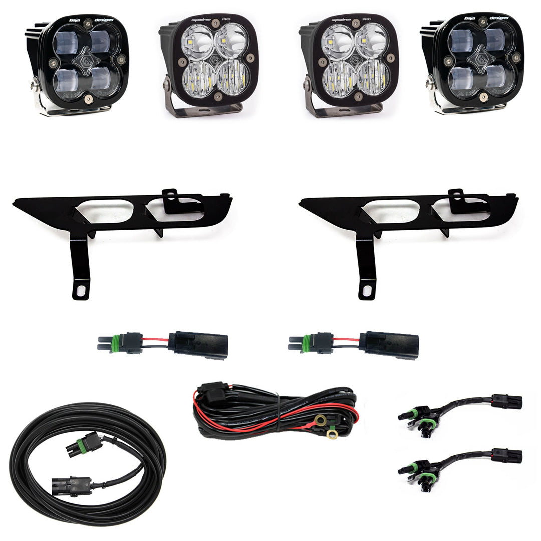Ford, F150, (21-On), FPK, SAE Clear/Pro DC w/ DRL Baja Designs 447870