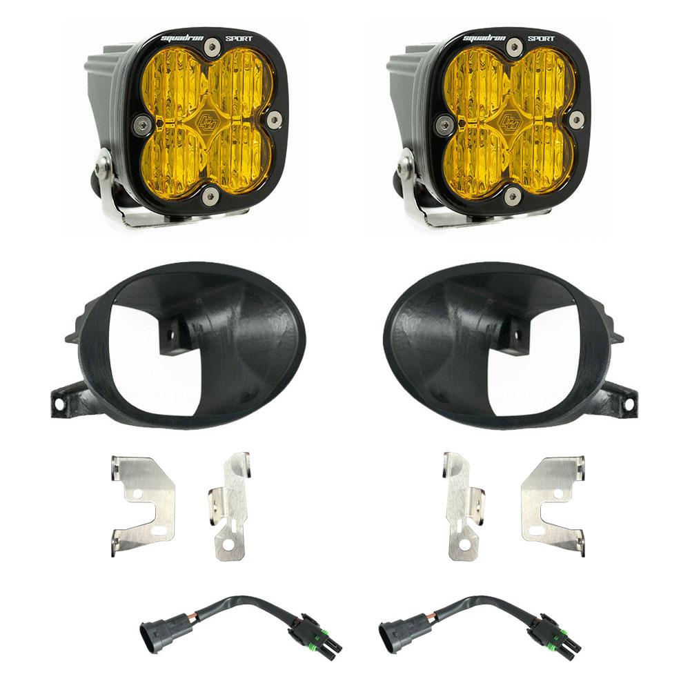 Squadron Sport Fog Pocket Kit 19-24 Sprinter 1500/2500/3500 (Wide Cornering; Amber) 447875