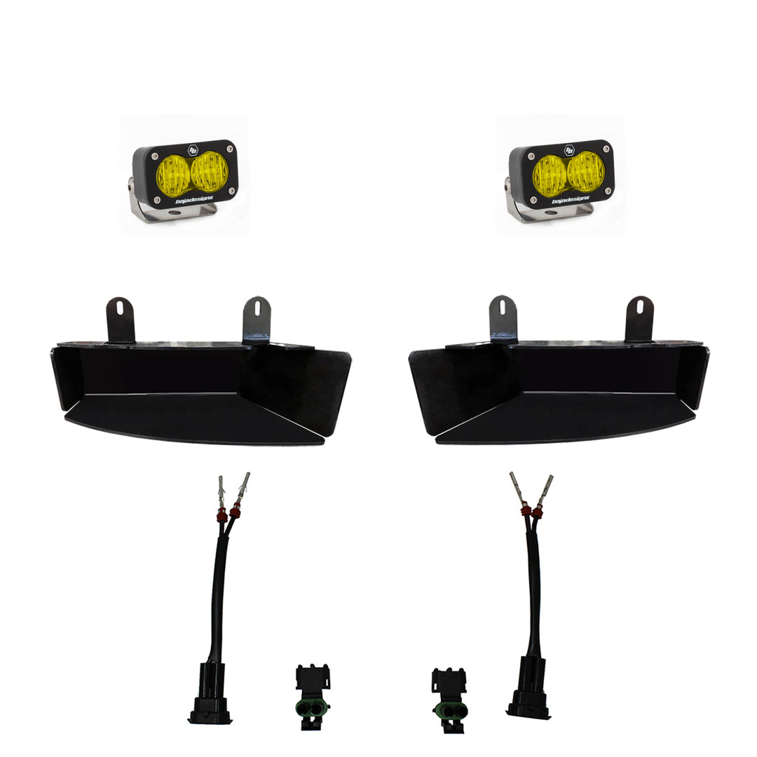 Dodge Ram Light Kit For Ram 2500/3500 19-On FPK S2 Sport W/C Baja Amber Baja Designs 448043