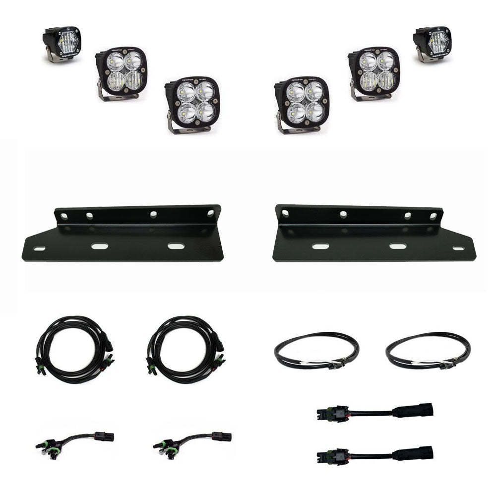 Aftermarket Fog Pocket Sport Kit Fits 21-On Ford Raptor Baja Designs 448054