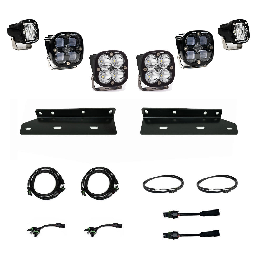Aftermarket Fog Pocket SAE Kit Fits 21-On Ford Raptor Baja Designs 448055