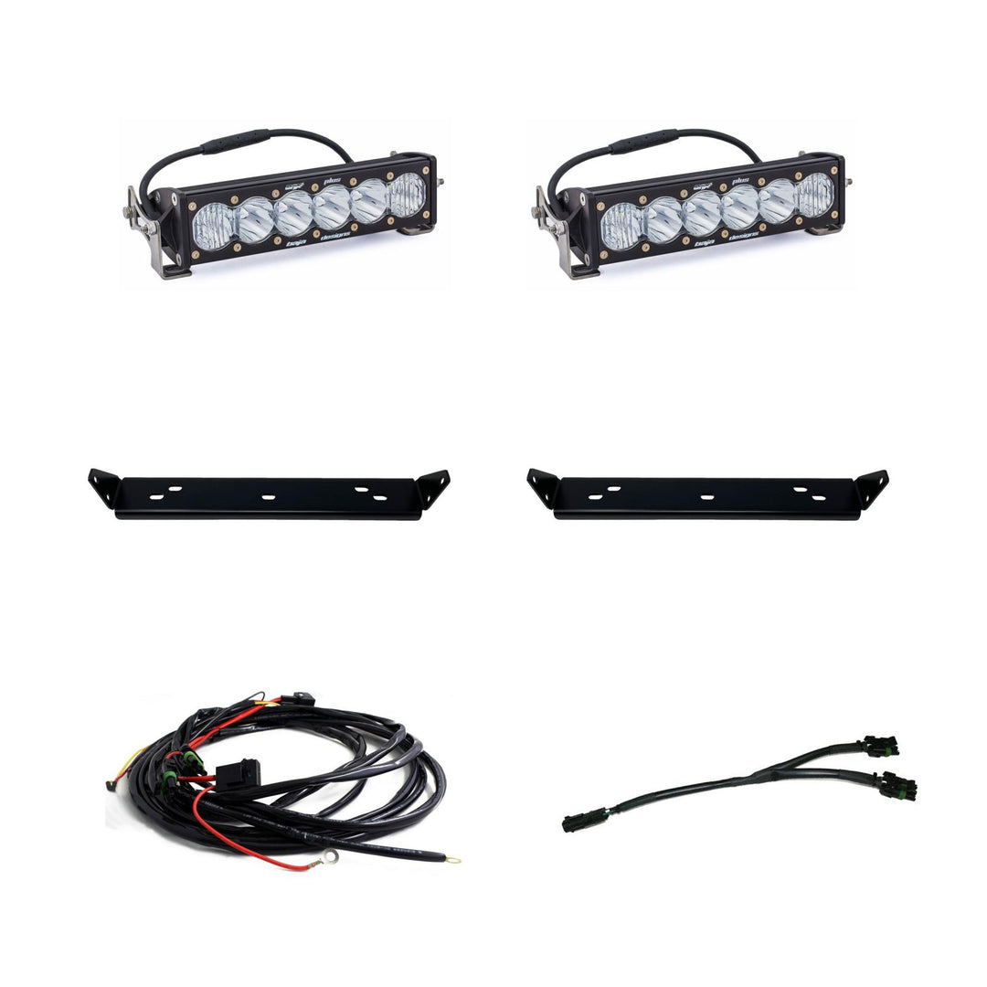 10 Inch Onx6 D/C Behind Grill Kit fits 21-On Ford Raptor 448063