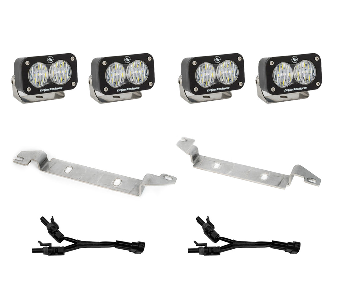 2022 Toyota Tundra S2 Sport OEM Fog Light Replacement Kit Baja Designs 448080