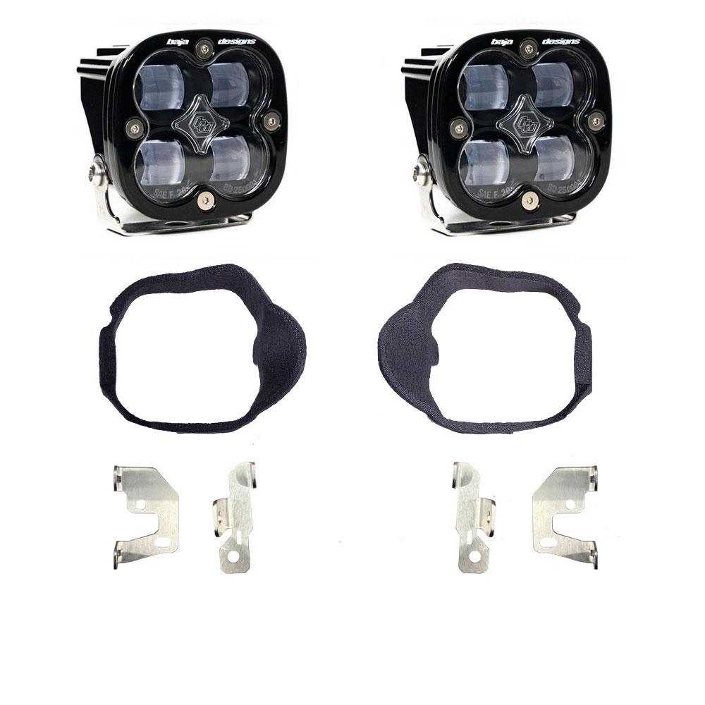 Mercedes Squadron SAE Fog Pocket Light Kit For Mercedes 2014-2018 Sprinter Van (Clear) Baja Designs 448129