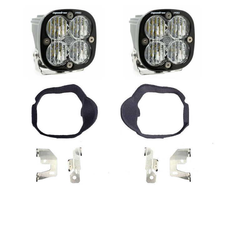 Mercedes Squadron Pro Fog Pocket Light Kit For Mercedes 2014-2018 Sprinter Van (Clear) 448131