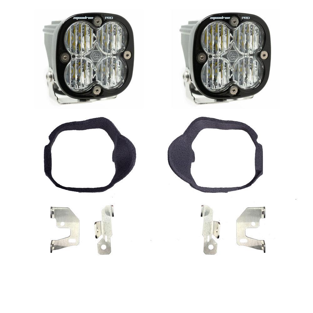 Mercedes Squadron Pro Fog Pocket Light Kit For Mercedes 2014-2018 Sprinter Van (Clear) Baja Designs 448131