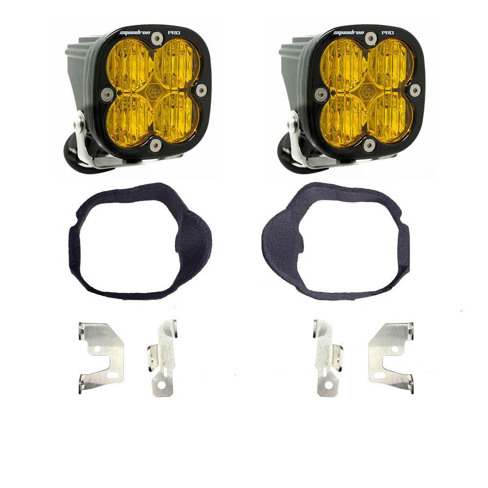 Mercedes Squadron Pro Fog Pocket Light Kit For Mercedes 2014-2018 Sprinter Van (Baja Amber) 448134