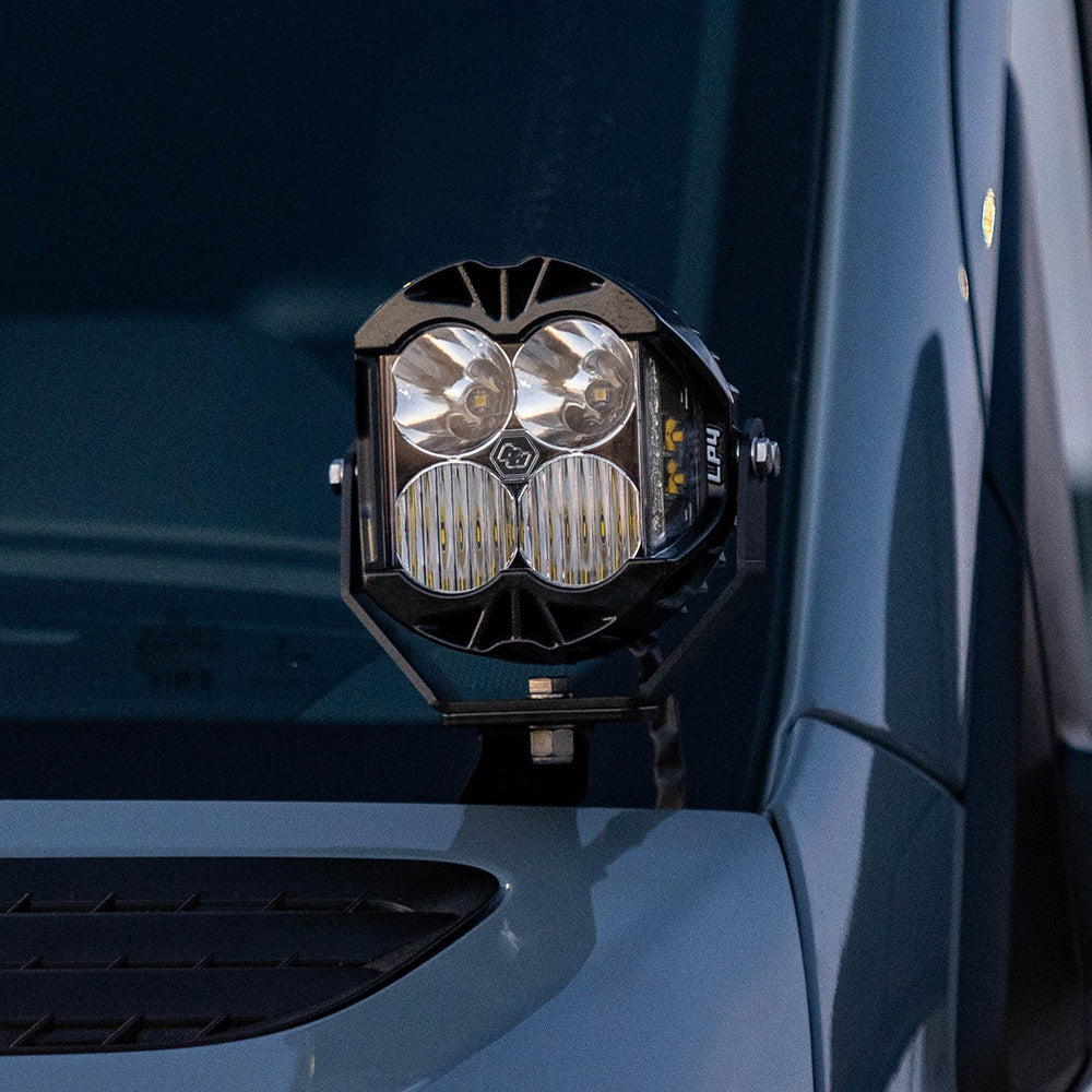Mercedes Sprinter Van LP4 A-Pillar Kit Mercedes 2014-2018 Sprinter Van (Driving/Combo; Clear) Baja Designs 448139