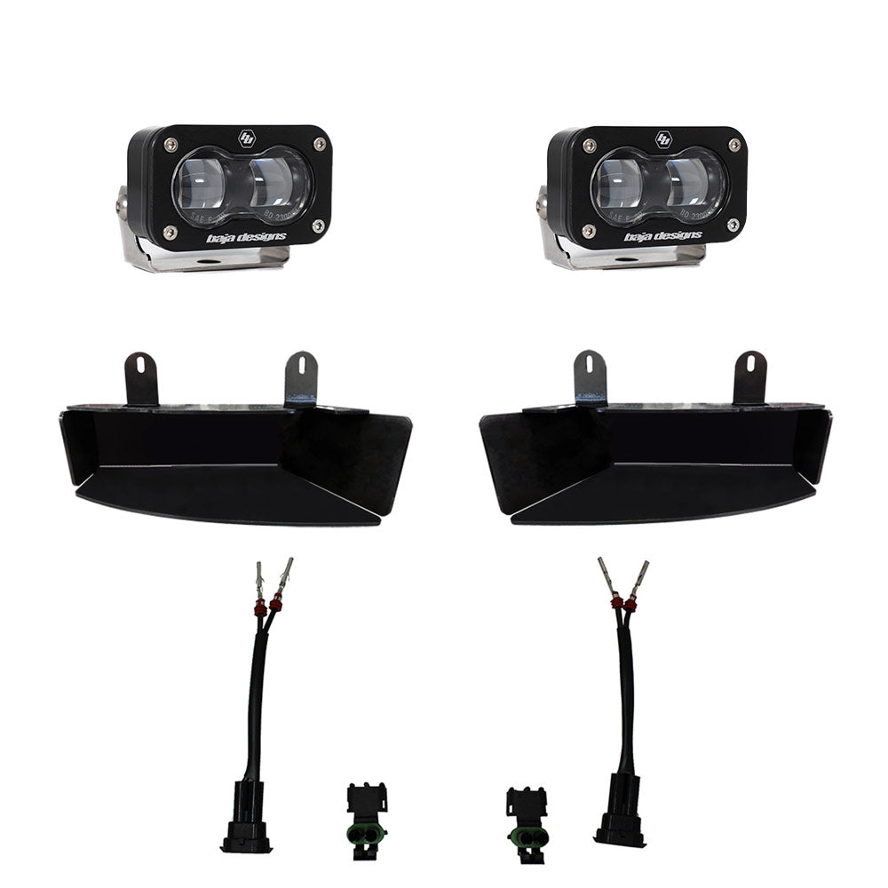 RAM S2 SAE Fog Pocket Light Kit RAM 19-Present 2500/3500 Baja Designs 448165
