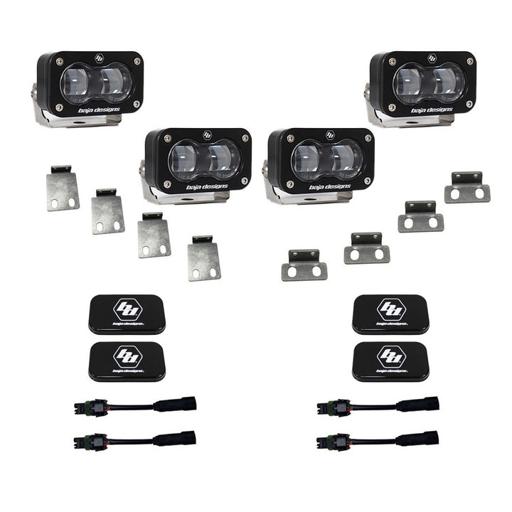 S2 SAE Fog Pocket Kit Fits 21-On Ford Raptor 448166
