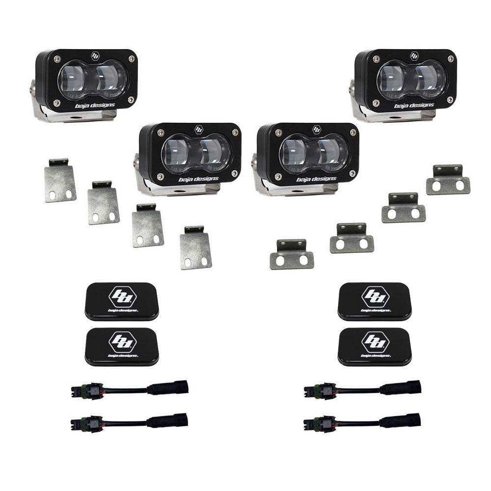 S2 SAE Fog Pocket Kit Fits 21-On Ford Raptor Baja Designs 448166