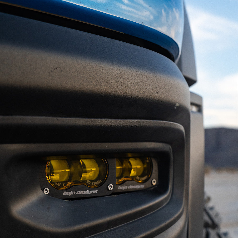 Dodge Ram Rebel/TRX (19-Present) Dual S2 SAE Baja Amber FPK