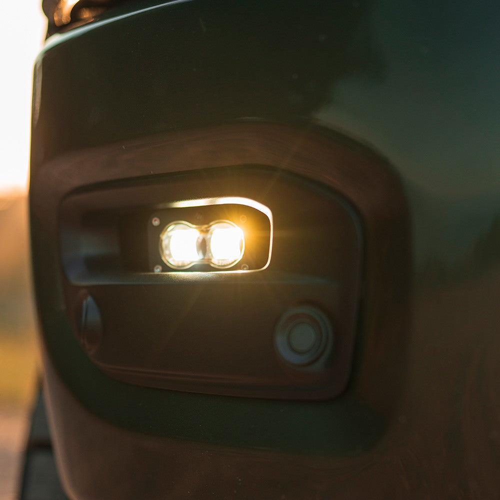 RAM S2 SAE Fog Pocket Light Kit Amber RAM 19-Present 2500/3500