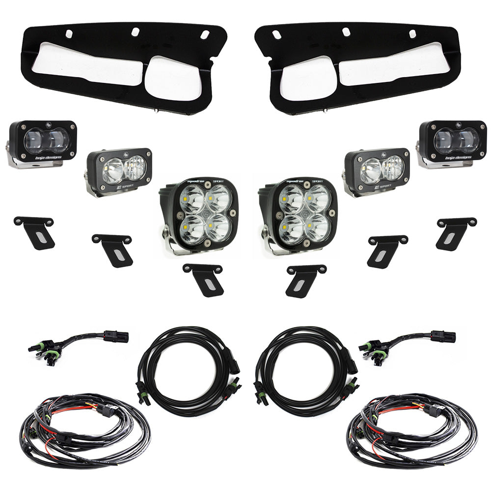 Ford Bronco (21-Present) S2 SAE FPK Sportsmen for OEM Steel Bumper Baja Designs 448174