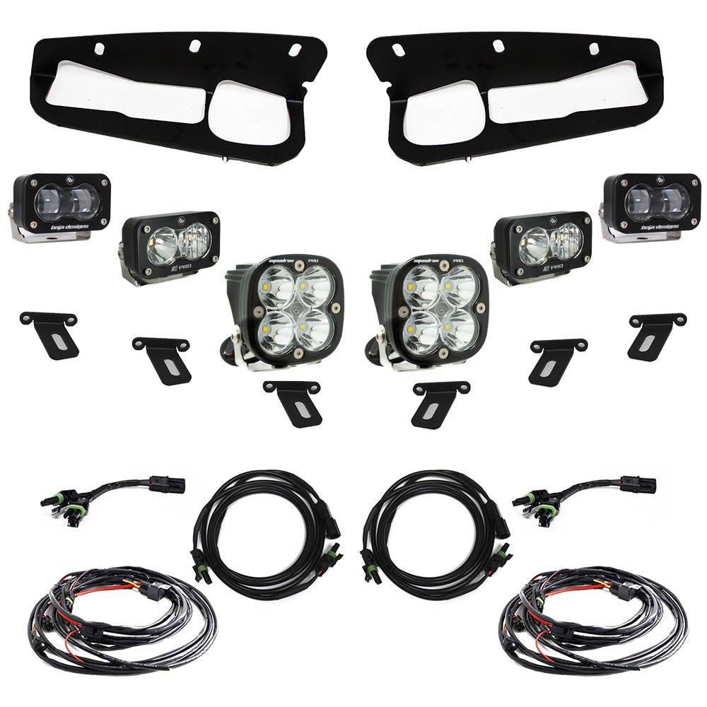 Ford Bronco (21-Present) S2 SAE FPK Pro Baja Designs for OEM Steel Bumper Baja Designs 448175