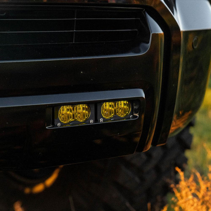 S2 Sport Fog Pocket Kit - 23-Present Toyota Sequoia (Wide Cornering: Baja Amber)