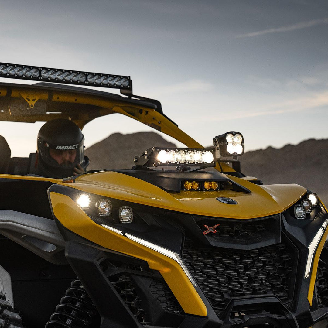 Can-Am, Maverick R, Clear 10 Inch OnX6+ Shock Tower Kit